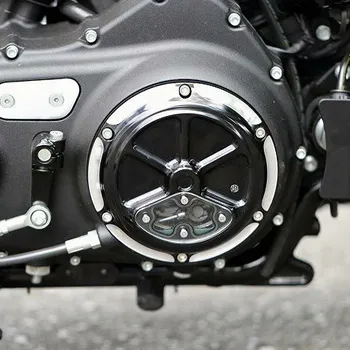 RSD クラリティー スポーツスター用ダービーカバー コントラストカット