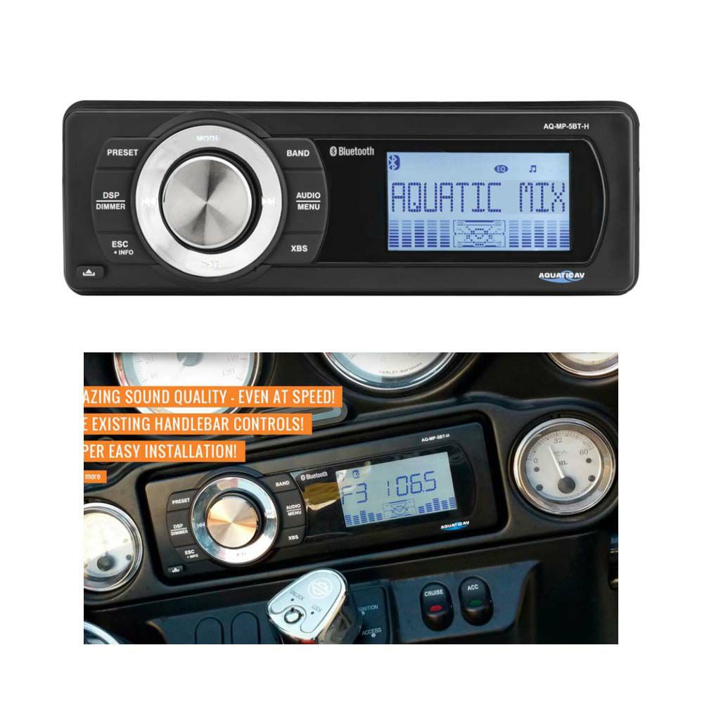  AQUATIC AV ブルートゥース ステレオ・デッキ 1998～2013　ツアラー用 