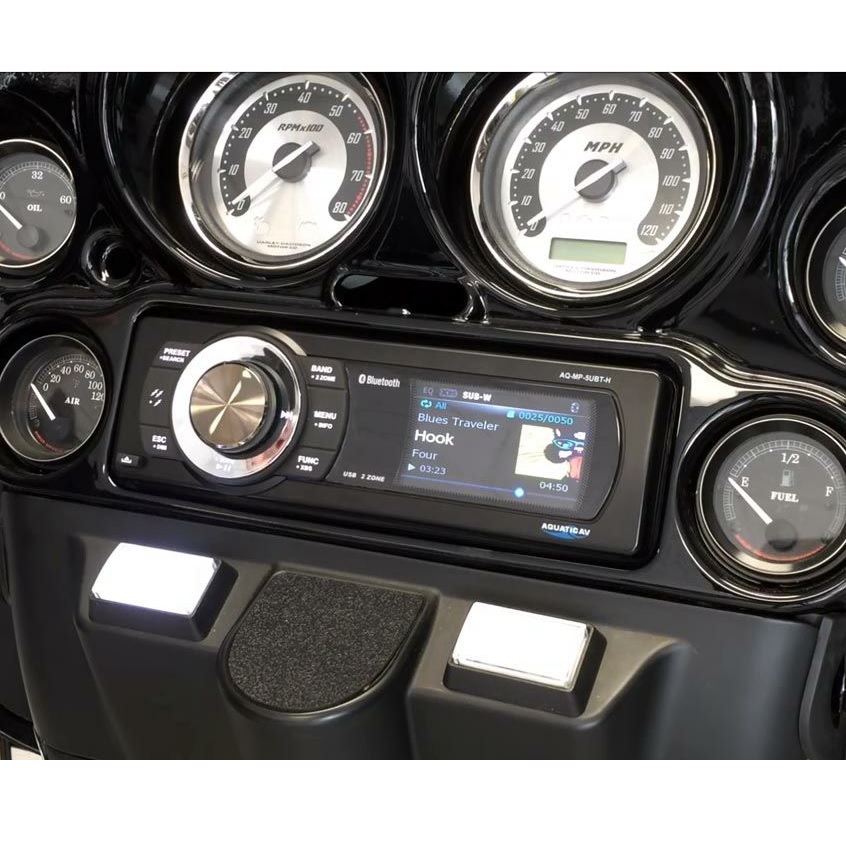 AQUATIC AV ブルートゥース ステレオ・デッキ 4CH/288W '98～'13ツアラー用