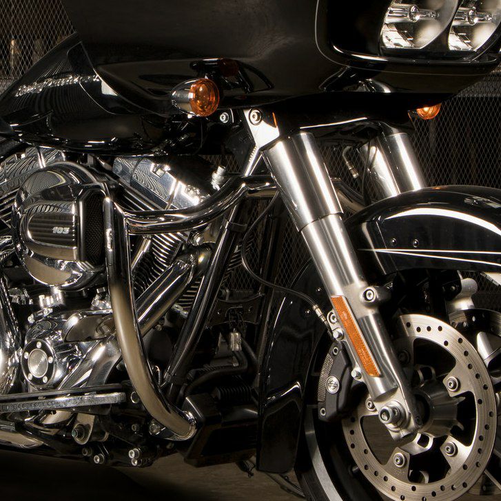 Factory47 シールド エンジンガード クローム