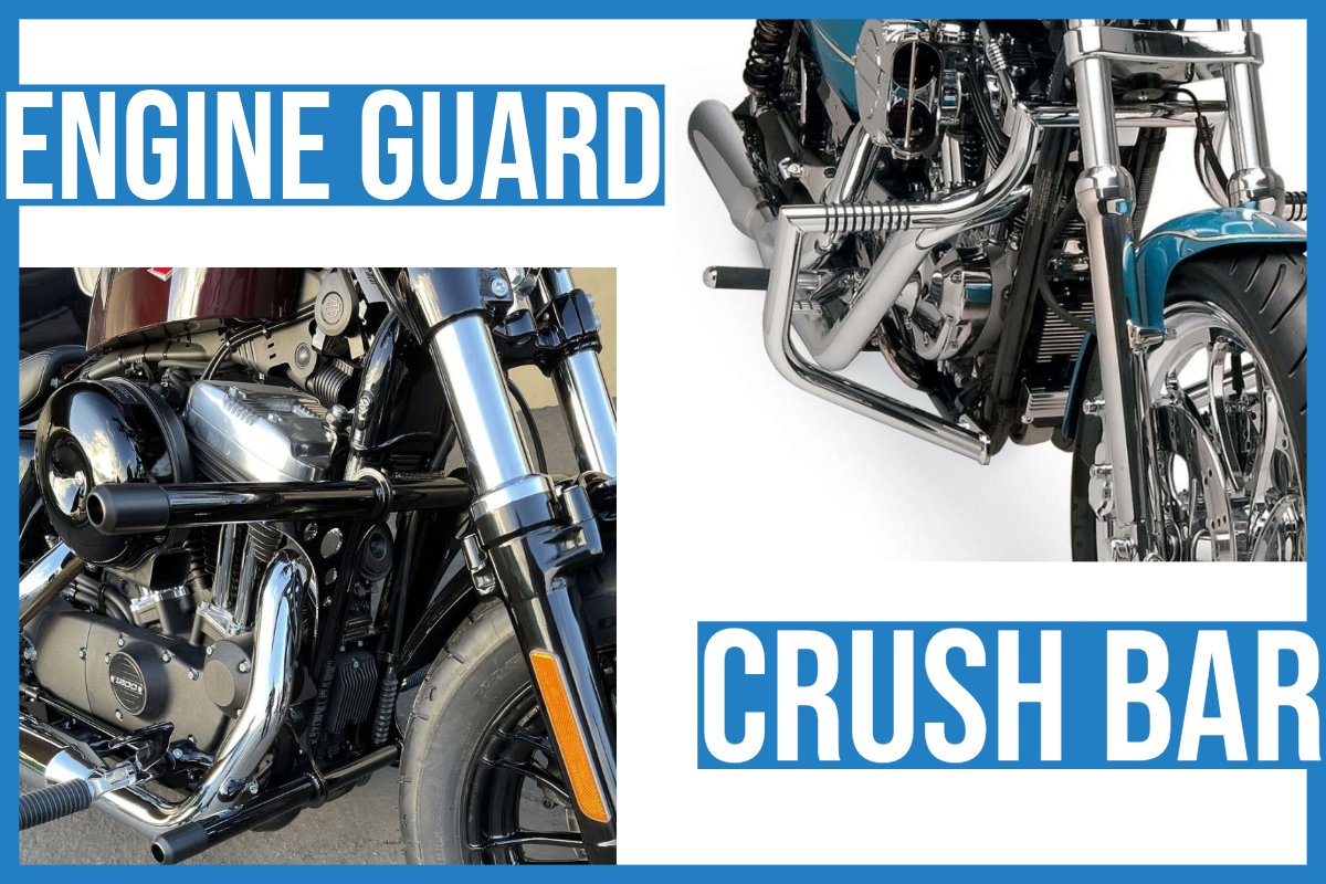 ハーレー用エンジンガード＆クラッシュバー