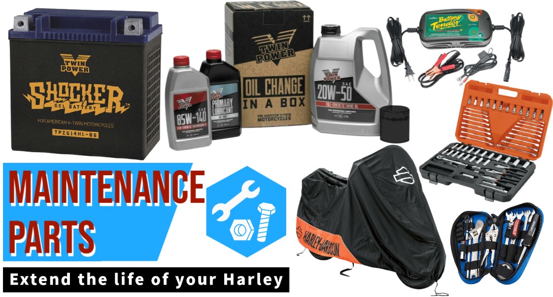 ハーレーのメンテナンス