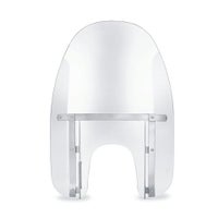 クイックリリース・コンパクト・ウインドシールド　 ポリッシュ　 スポーツスター・ダイナ-01