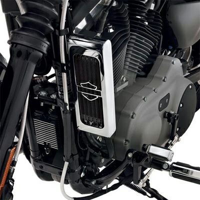クローム・オイルクーラーカバー ハーレー、SPORTSTER |ハーレーパーツ