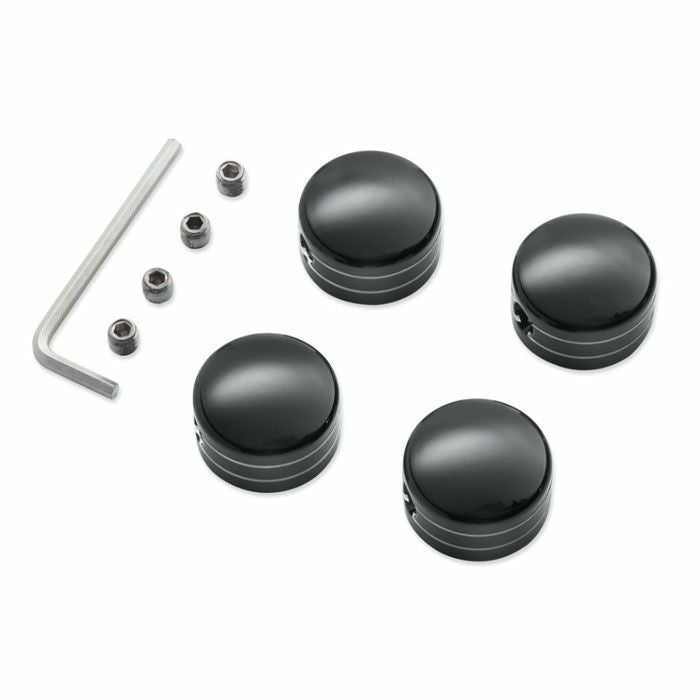 ハーレー 純正 グロスブラック ヘッドボルト カバー XL 43896-99 グロスブラック・ヘッドボルトカバーキット レビュー | ハーレー