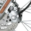 【アウトレット】クローム・H-D　MOTOR　CO.ロゴ・コレクション　ブレーキキャリパートリムディスク-01