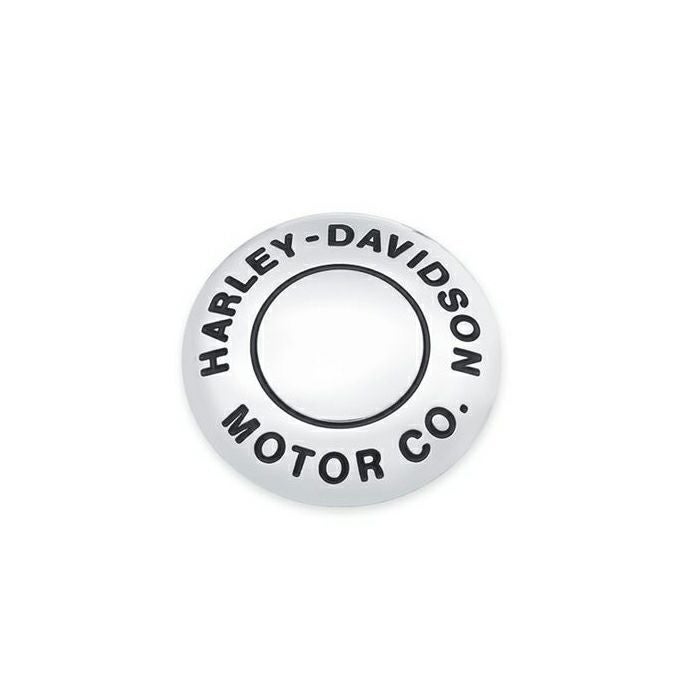【アウトレット】クローム・H-D　MOTOR　CO.ロゴ・コレクション　ブレーキキャリパートリムディスク-02