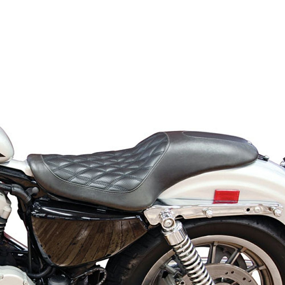 Le Pera スポーツスター用コブラ ダイアモンドシート |ハーレーパーツ