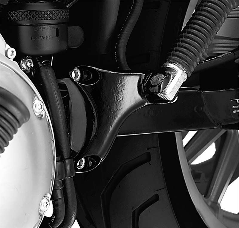 H-Dデタッチャブル・クォーターフェアリングキット ビビットブラック