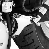 クローム・パッセンジャーフットペグサポート スポーツスター2004～2013-01