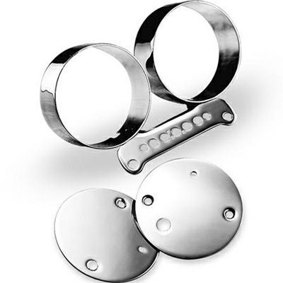 クローム・スピードメーター＆タコメーターブラケットキット-01