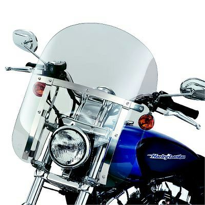 フクちゃん　ハーレー　ブレイクアウトクイックリリース ウインドシールド ハーレー、クイックリリース・コンパクト・ウインドシールド