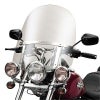 デタッチャブル・コンパクト・ウインドシールド  補助ライト装着車用  ダイナ、ソフテイル-01