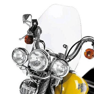 デタッチャブル・スーパースポーツ・ウインドシールド　ライトスモーク　1993～2013 FXSTS、FXSTSB-01