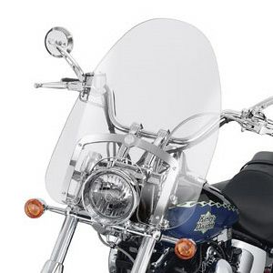クイックリリース・デタッチャブル・コンパクト・ウインドシールド  2000～2007 FXSTD-01
