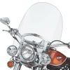ノスタルジック・デタッチャブル・キングサイズ・ウインドシールド　FLソフテイル用　53cm高　クリア-01