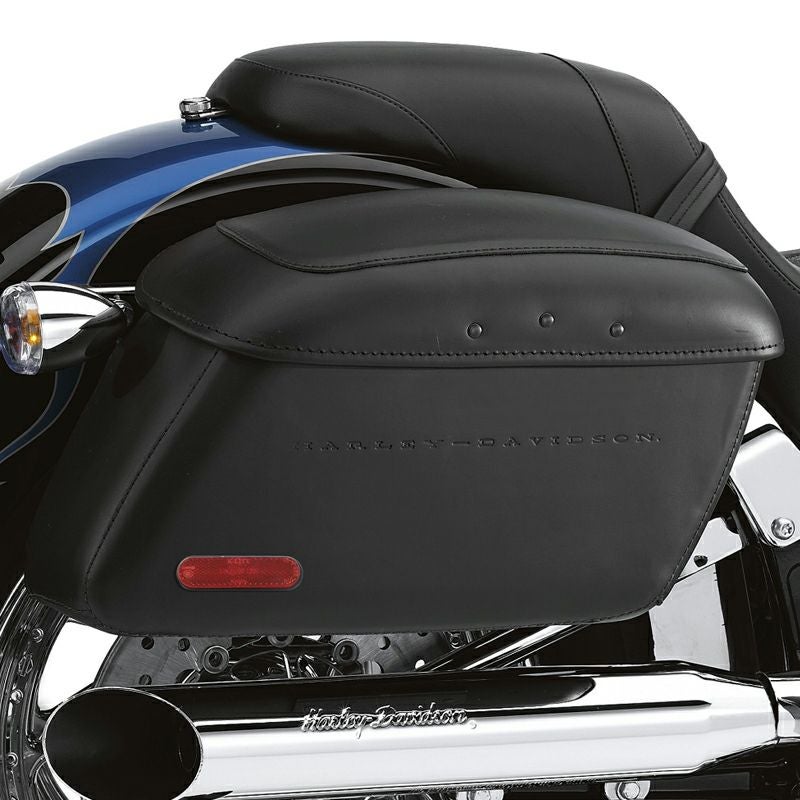 リジッド・レザーカバー・ロッキング・サドルバッグ　ソフテイル-01