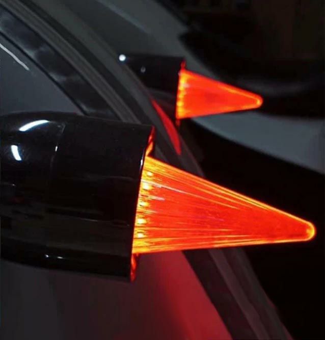 セール】ロケットスタイル ウインカーレンズカバー クロームベゼル