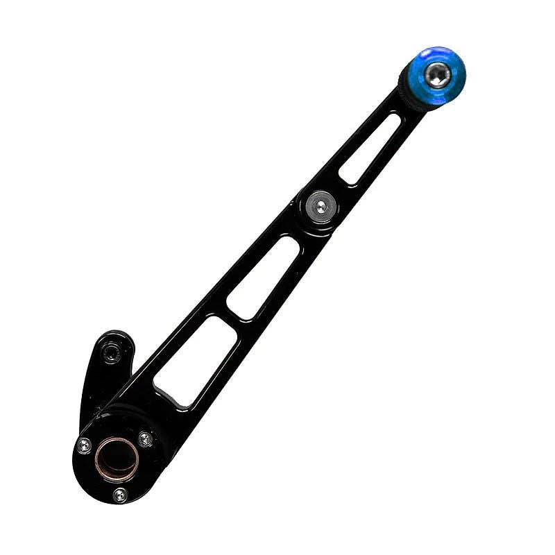 Santoro Fabworx Just The Tip アジャスタブルブレーキアーム ブラック/ブルーペグ 2014以降ツーリング 3