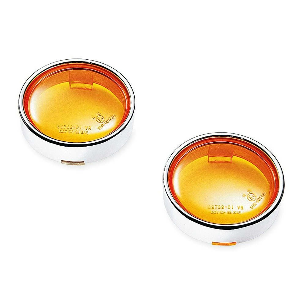 ターンシグナルトリムリングキット ブレットスタイル アンバーレンズ-02