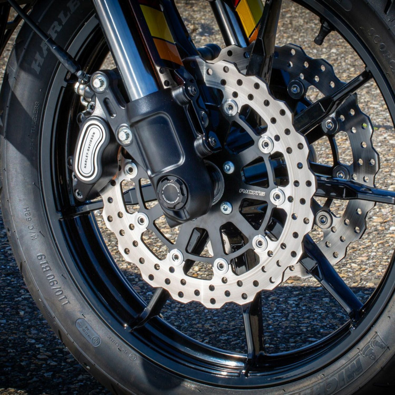 Ricks Motorcycles 13インチ ウェーブブレーキディスクローター