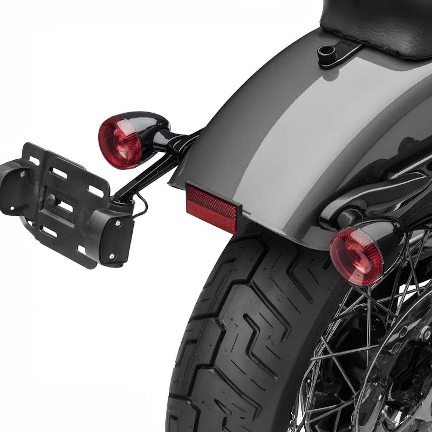 ソフテイル用リアウインカーステー｜ハーレーカスタムパーツ専門店