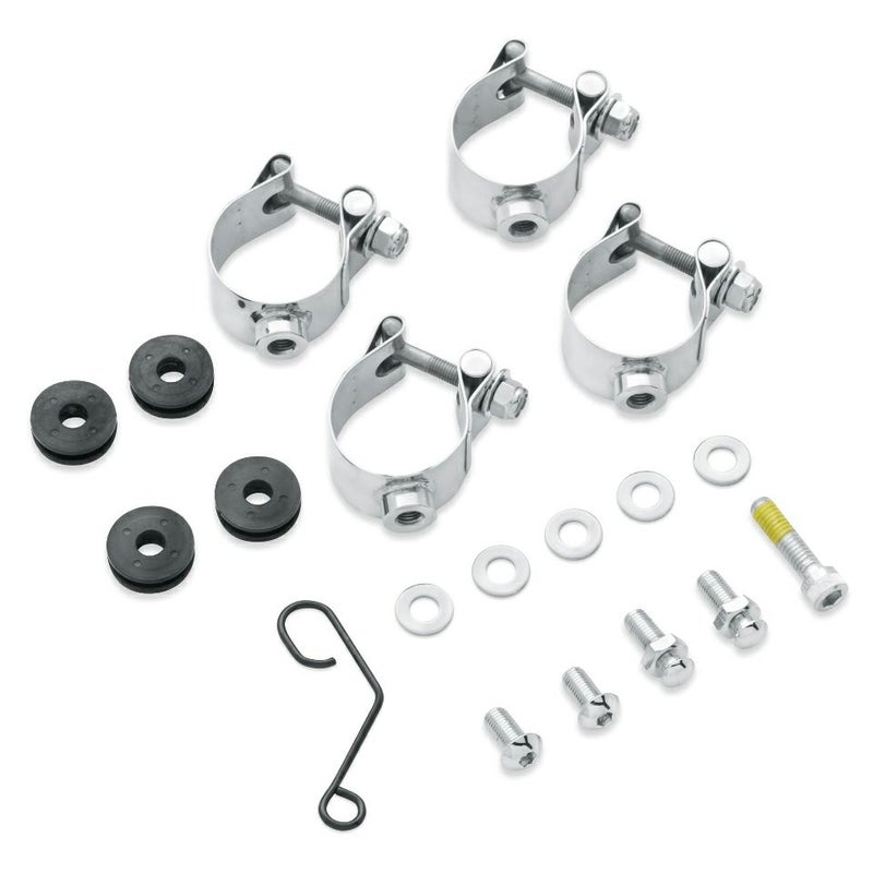 デタッチャブル・ウインドシールド・ドッキングハードウェア スポーツスター、ダイナ-01