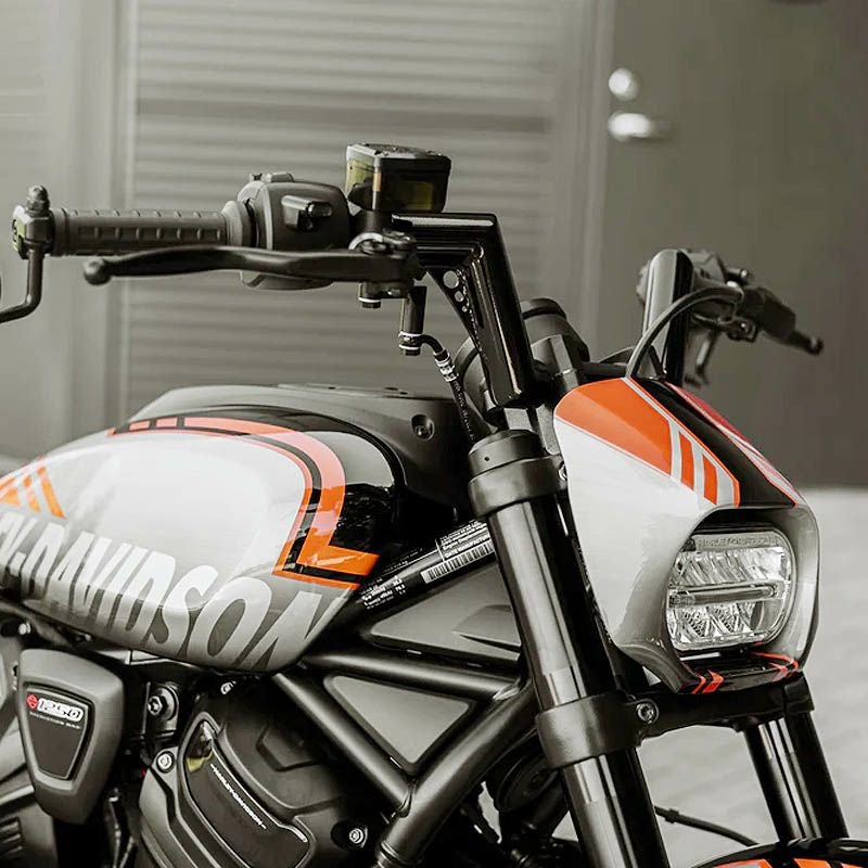 Killer Custom 1.5インチ径 スポーティーエイプ ハンドルバー スポーツスターS、ナイトスター 3