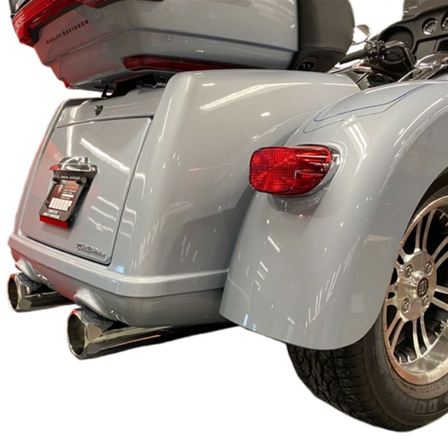 Tab Performance BAM Stick スリップオンマフラー クローム/ストレート