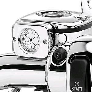 ビレット・アナログクロック クローム-01