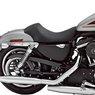 スポーツスター04年以降 純正オプション ブローラーシート 本革 シングルシート 2004～2018 スポーツスター用ブローラー本革シート |ハーレーパーツ