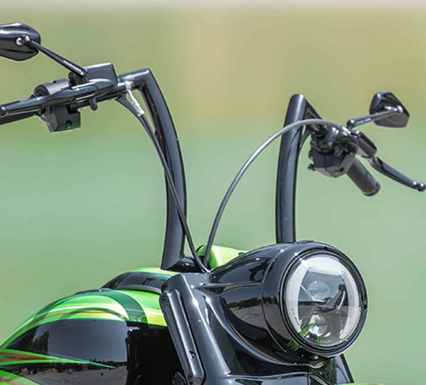 スポーツスター、ダイナ Iron Born 12インチ・エイプハンドルバー