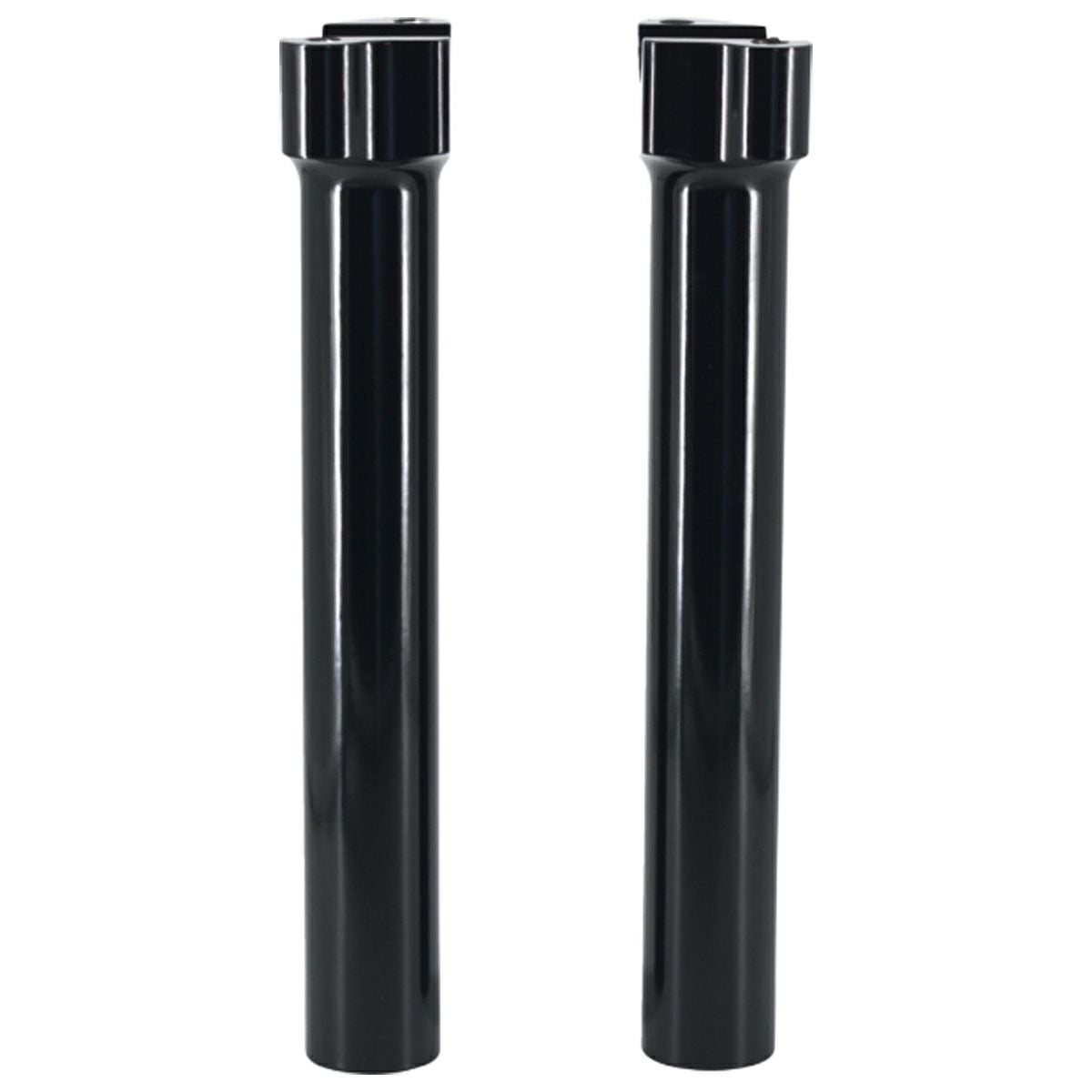 WILD1 9.5インチ・ストレートライザー (グロスブラック) ハーレー