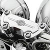 クローム・ハンドルバークランプハードウェアキット  XL1200、ダイナ、FLSTSE、FXSBSE-01