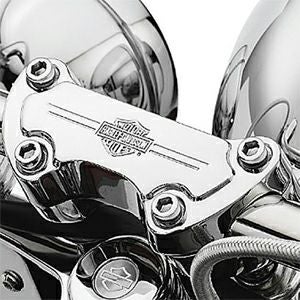 クローム・ハンドルバークランプハードウェアキット  XL1200、ダイナ、FLSTSE、FXSBSE-01