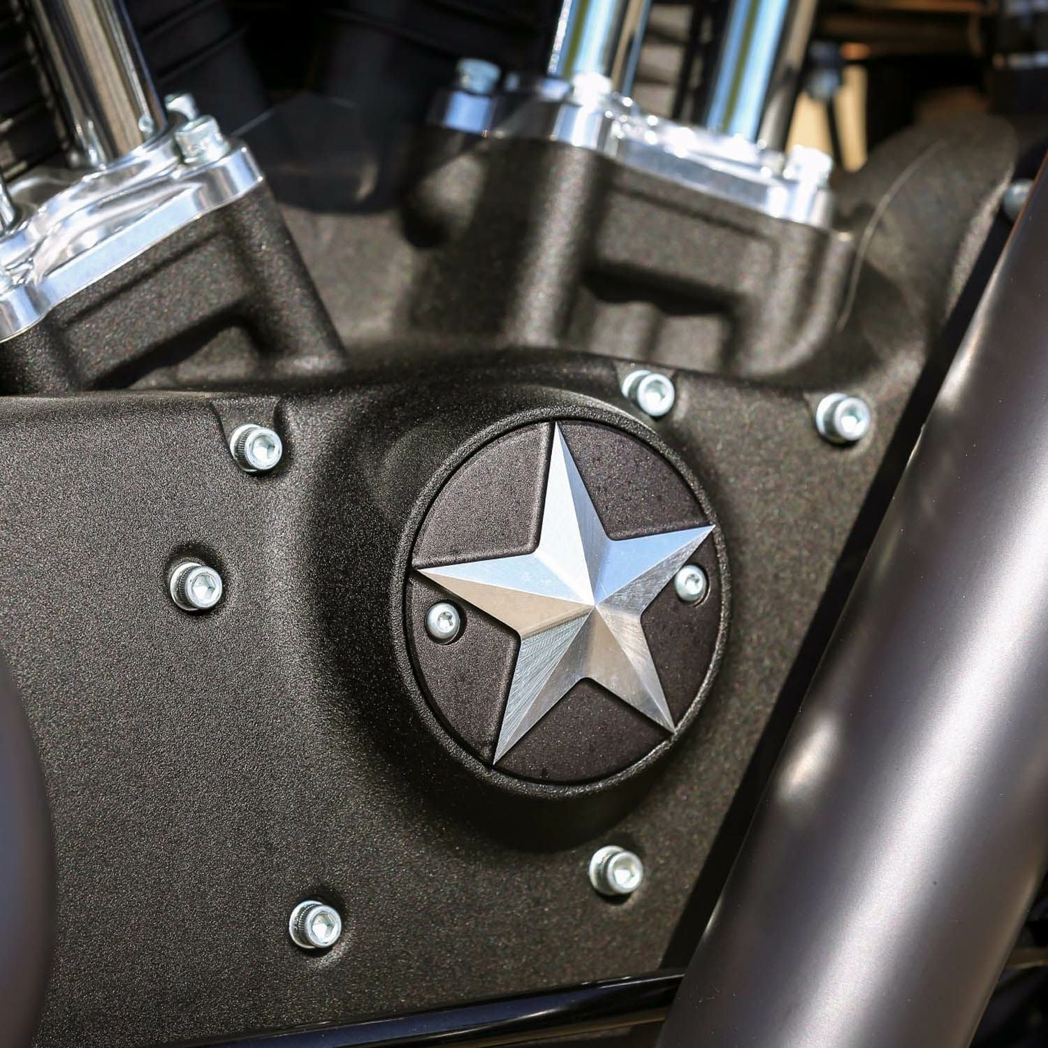 スポーツスター ThunderBike ダービーカバー｜ハーレーカスタムパーツ