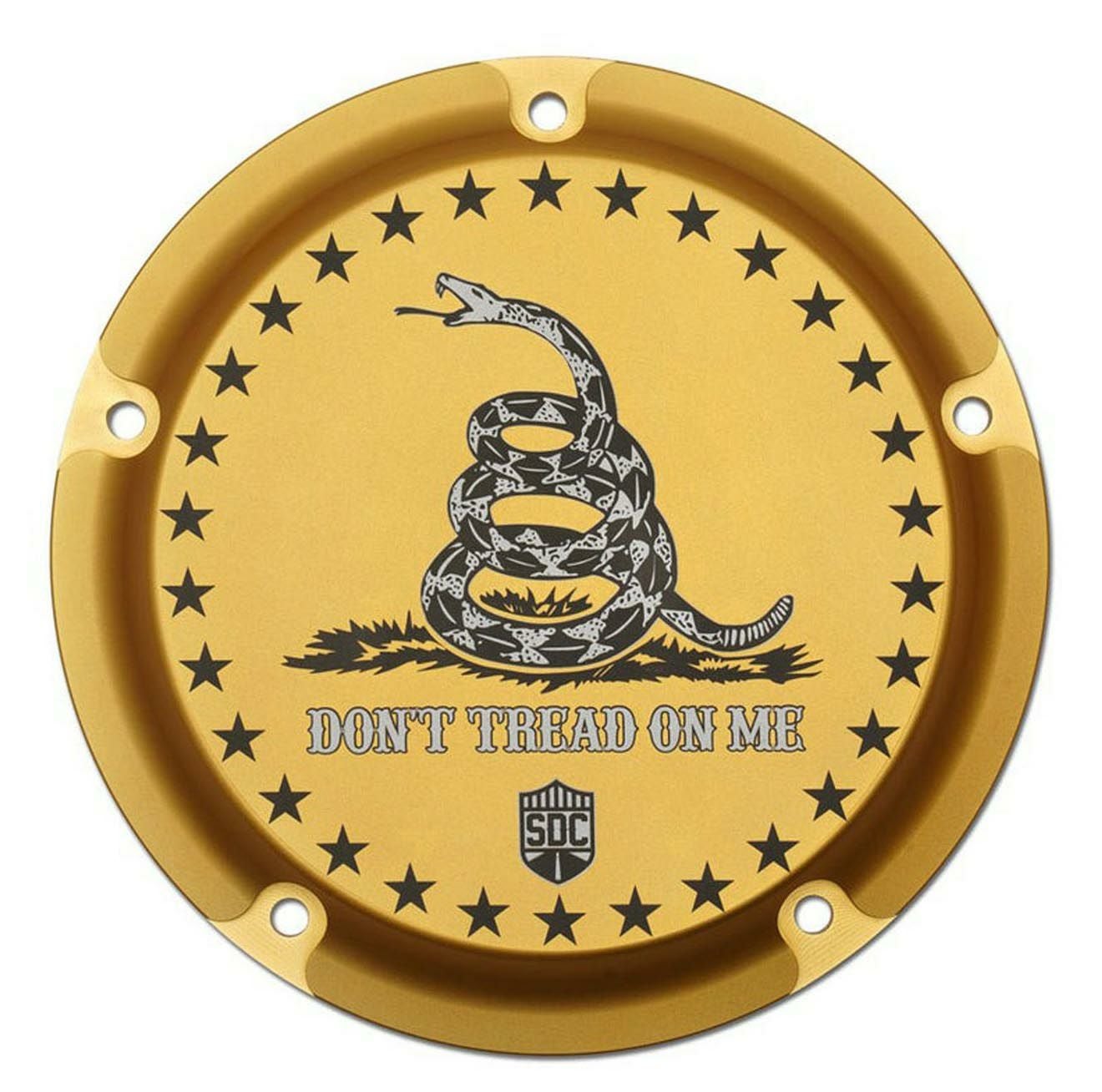 アレンネス 10 Gauge ダービーカバー ゴールド |ハーレーパーツ専門店