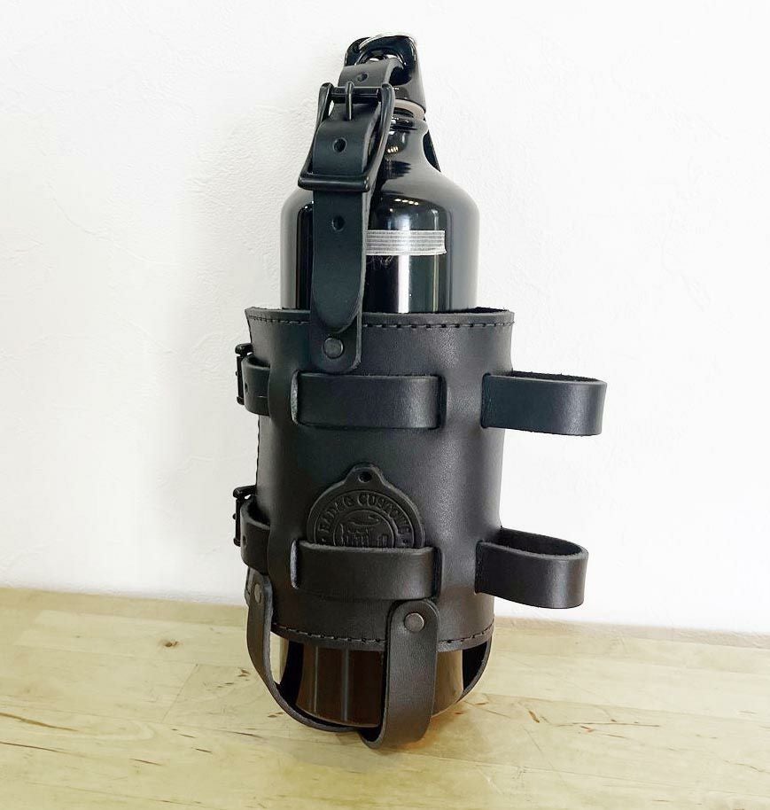 ガソリン携行缶ホルダー 1L缶対応(ビンテージブラック) DEGNER