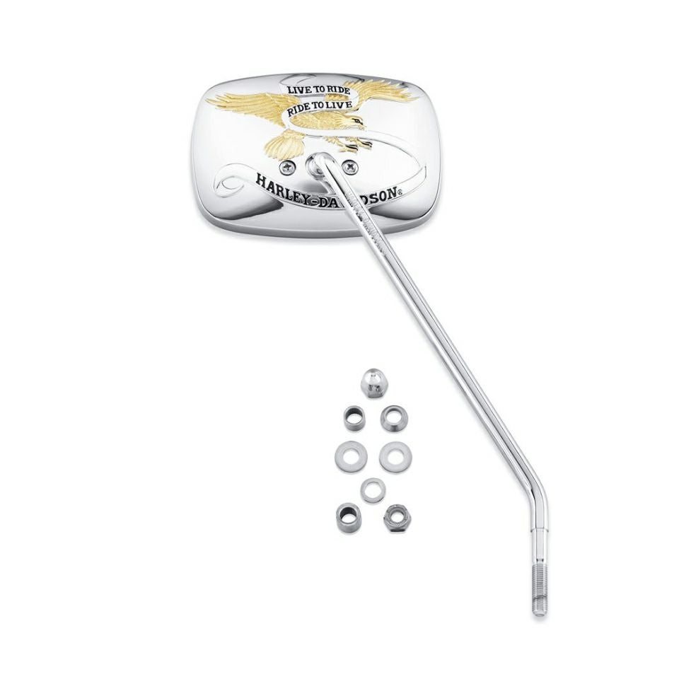 LIVE　TO　RIDEロゴ・コレクション・ミラー  右  ゴールド  ワンピース  ロング-01