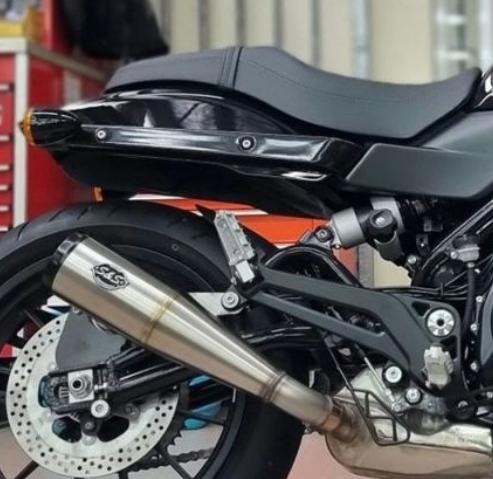IXIL RB レースエクストリーム スリップオンマフラー (ブラック) X350