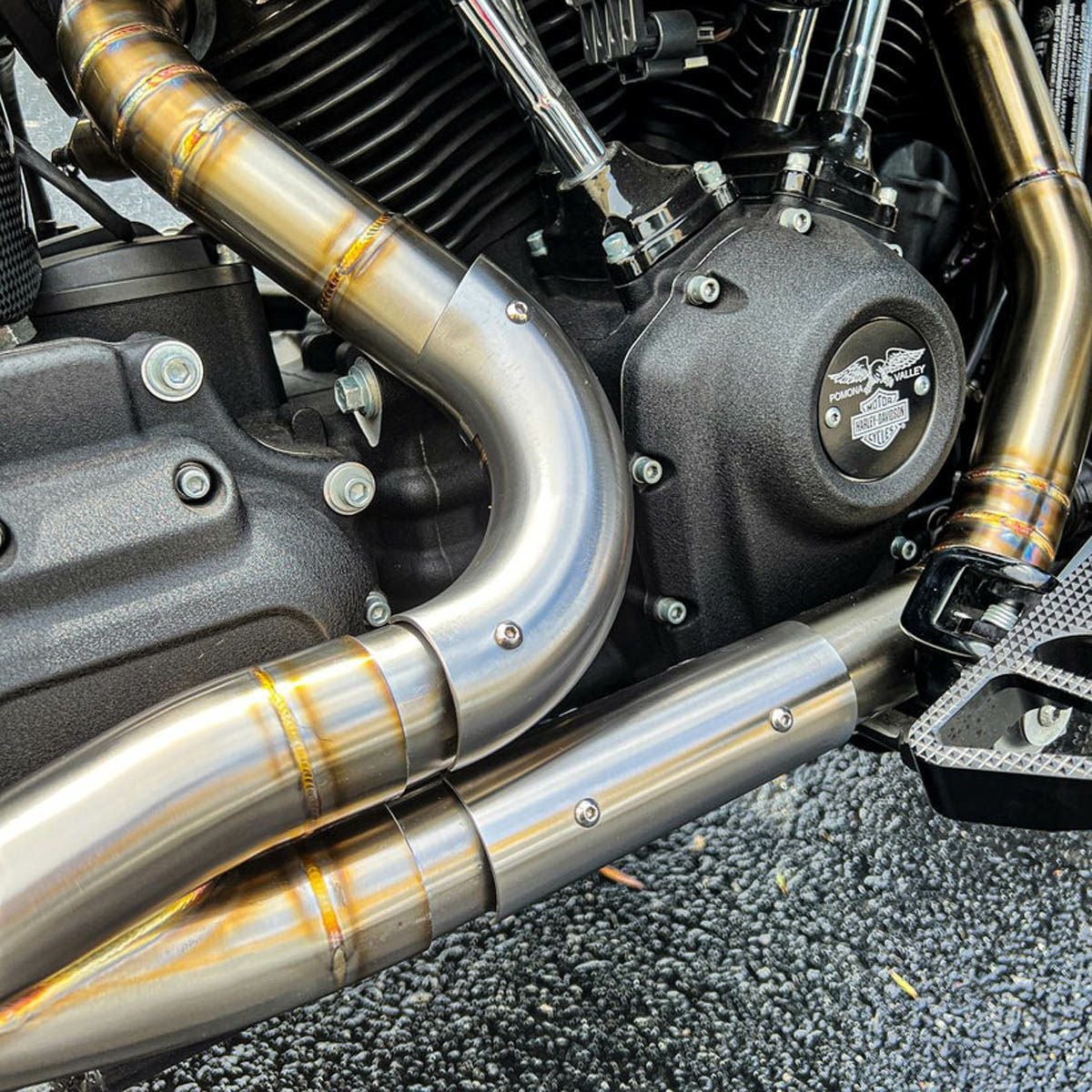 SP Concepts フルエキゾーストマフラー用 ヒートシールド ツーリング