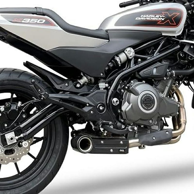IXIL L3XB デュアルハイパーロー スリップオンマフラー (ブラック