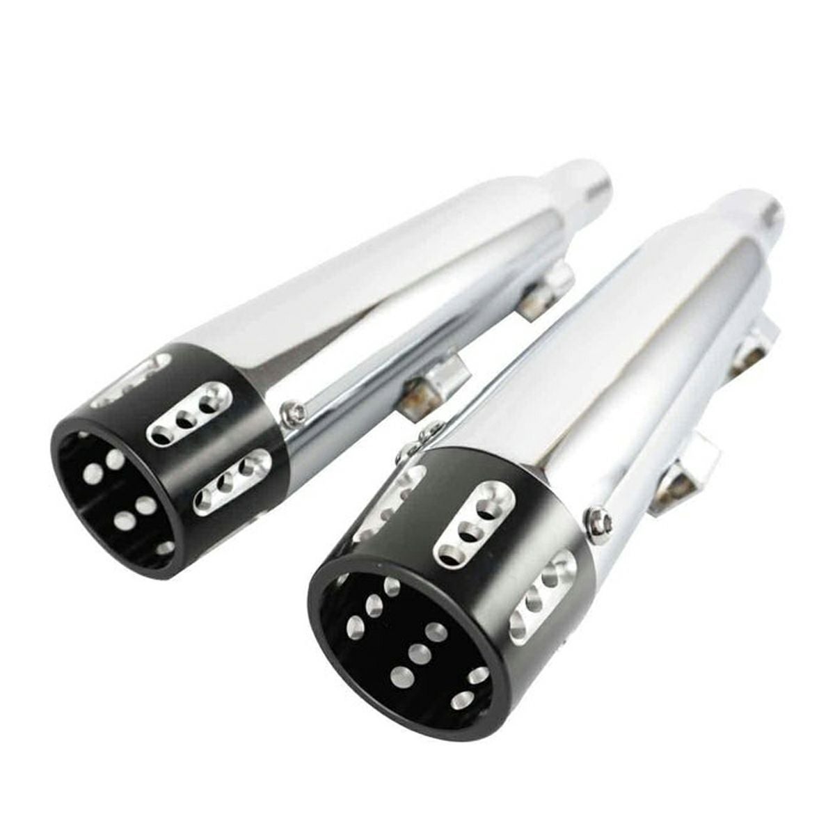 スポーツスター用 ダブルスラッシュカット・スリップオンマフラー