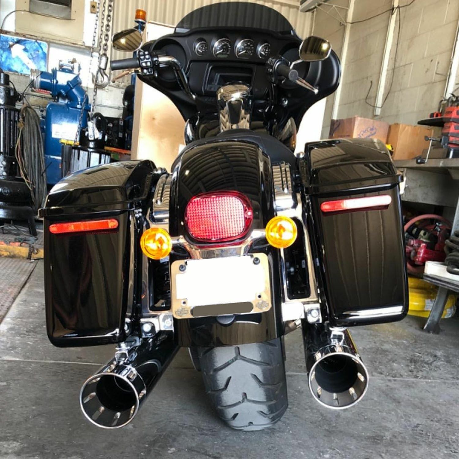 サンダーヘッダー サンダーコーン スリップオンマフラー クローム M8