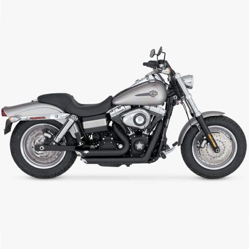 Vance&Hines（バンス＆ハインズ）　Shortshots Staggered ブラック ダイナ-02