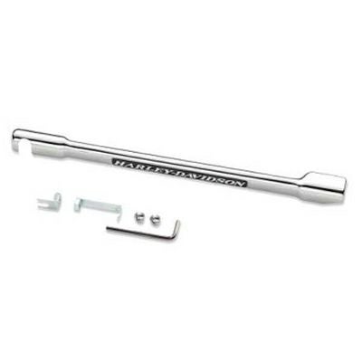 クローム・シフターリンケージカバー・HD彫り込み　（1999～2017　ソフテイル）-01