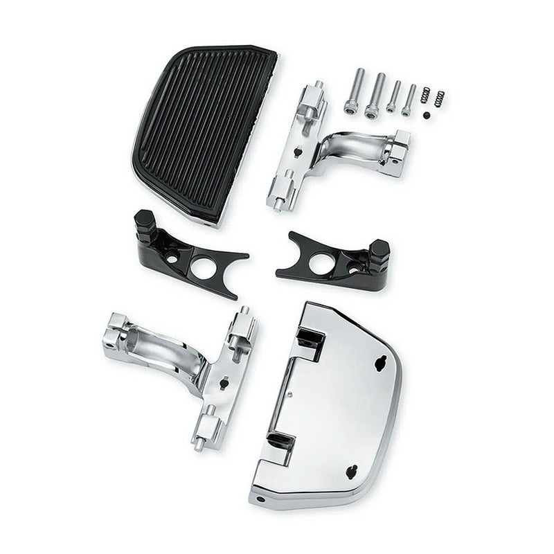 パッセンジャーフットボードキット　クローム　ソフテイル-01