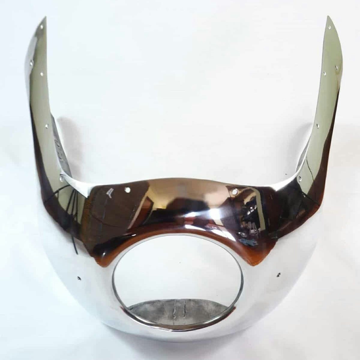 OMEGA RACER Cafe Racer ポリッシュアルミフェアリング スポーツスター 11