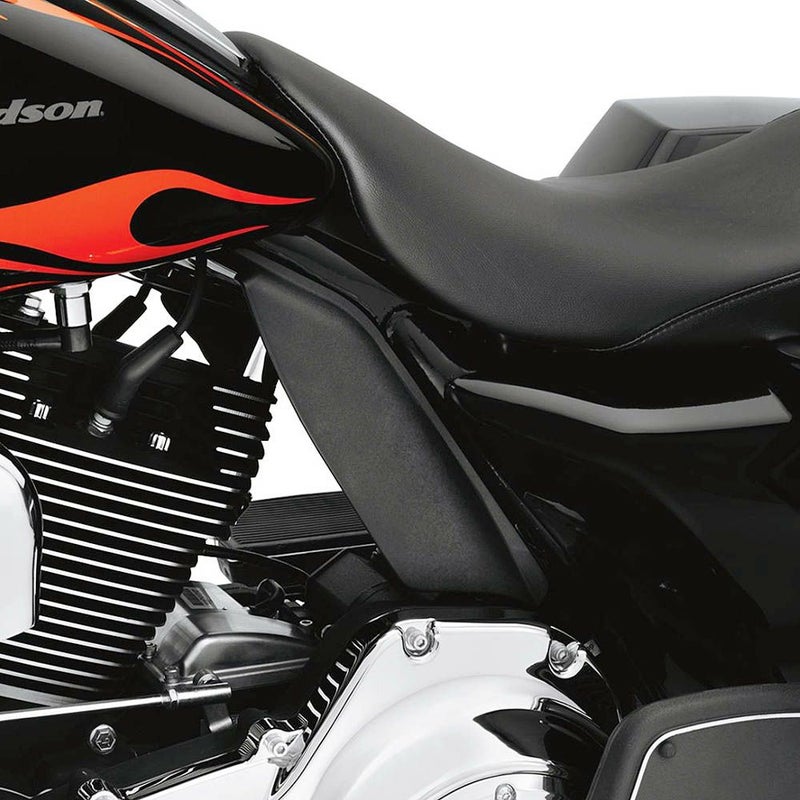 ミッドフレームエアデフレクター ブラック '01～'08 ツーリング-01