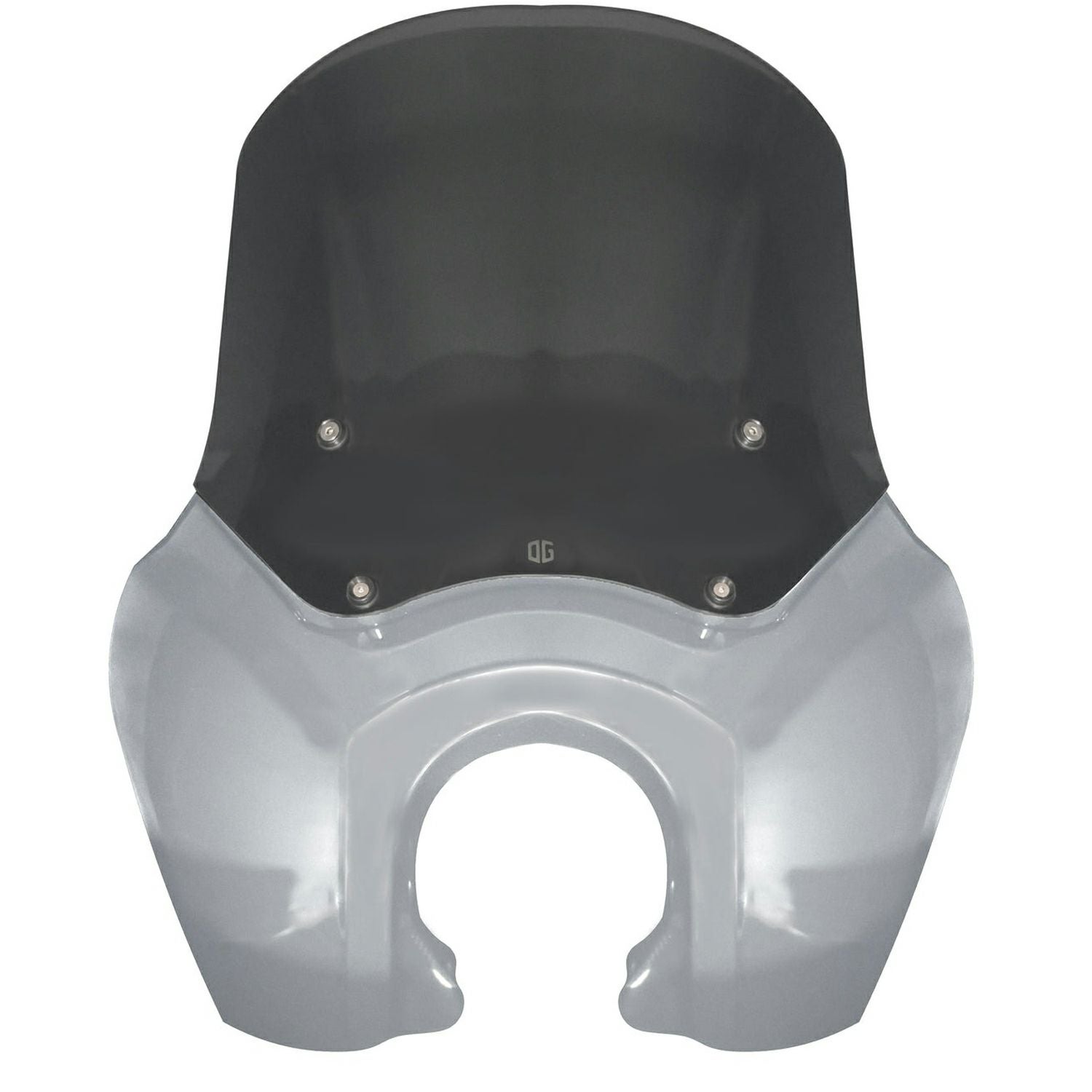 H-Dデタッチャブル クォーターフェアリング用リップシールド スモーク